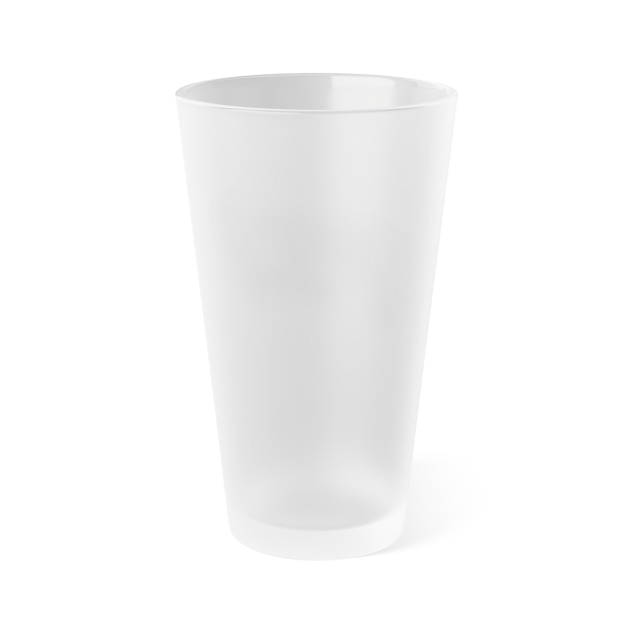 "tengo sed" Pour me a cold one - Frosted 16oz Pint Glass
