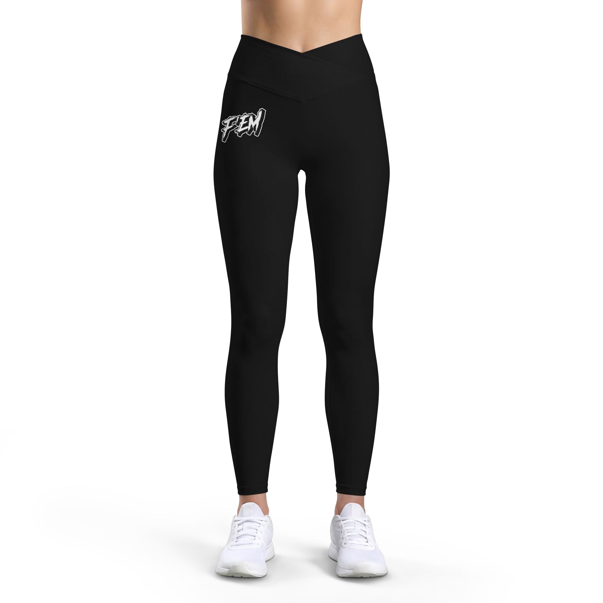 F'EM Women’s Luxe POWER STAMP Leggings