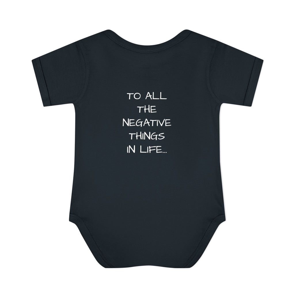 F'EM Infant POWER POSITIVE Bodysuit – Baby Onesie