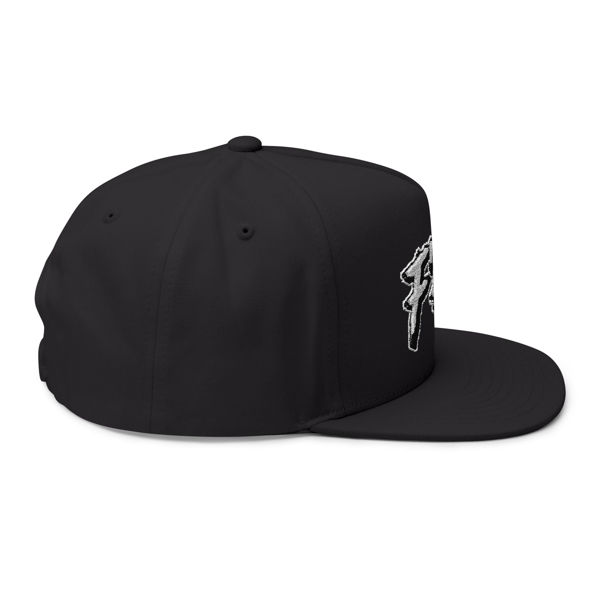 F'EM Embroidered Flat Bill Cap