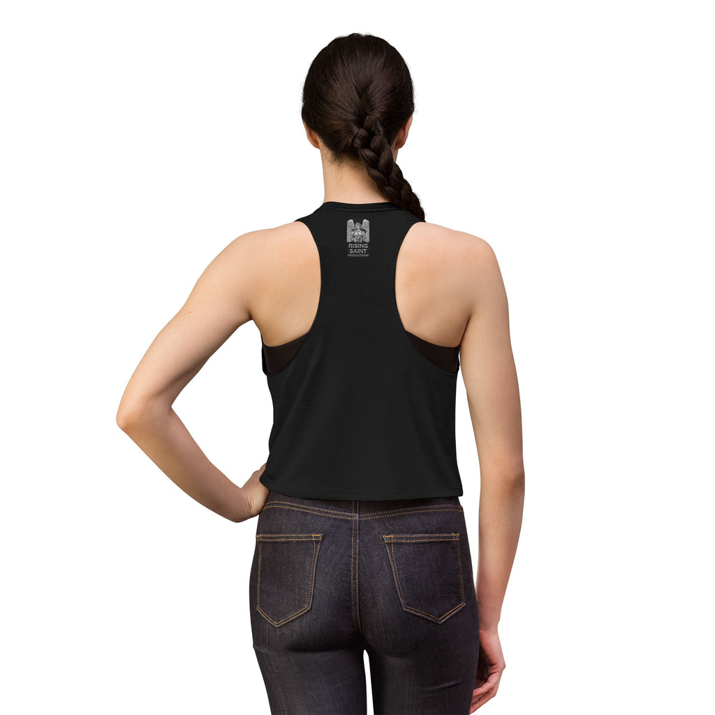 F'EM Crop Top — the B.B is here, Women's Muscle Tank