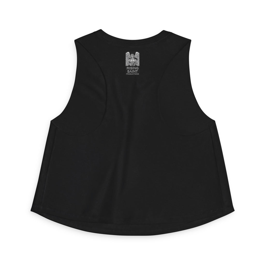 F'EM Crop Top — the B.B is here, Women's Muscle Tank