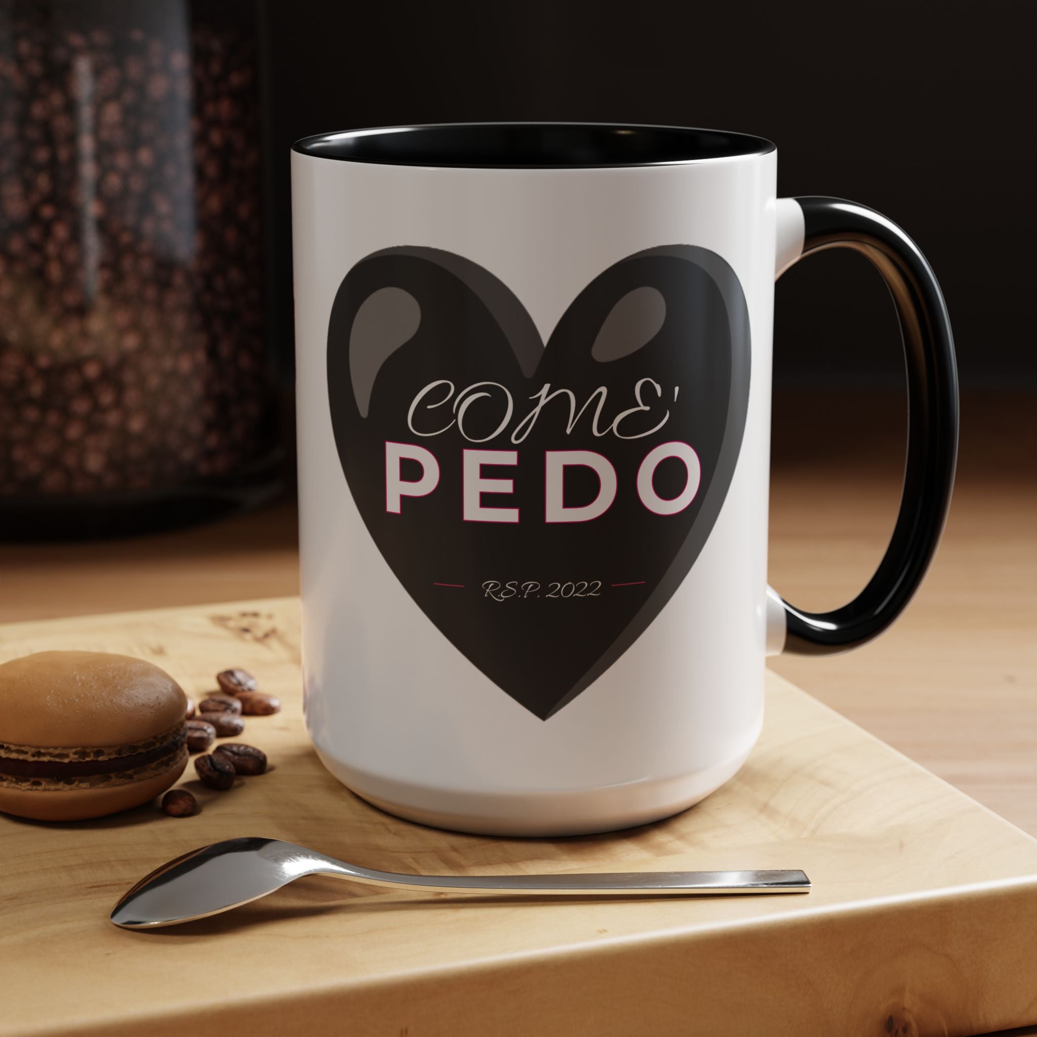 Eat Fart, from the heart, my dear. - Coffee Mug - 11 and 15oz