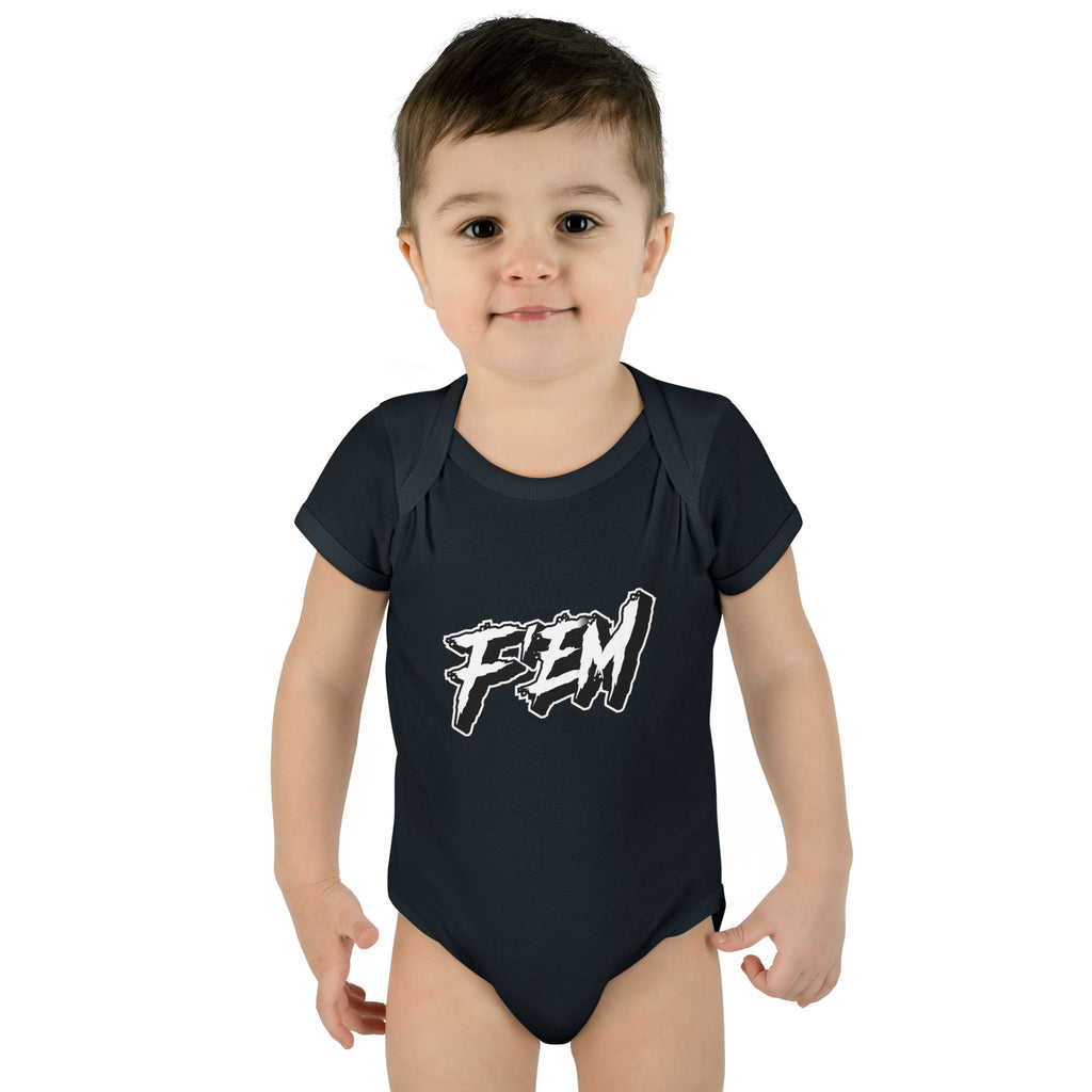 F'EM Infant POWER POSITIVE Bodysuit – Baby Onesie