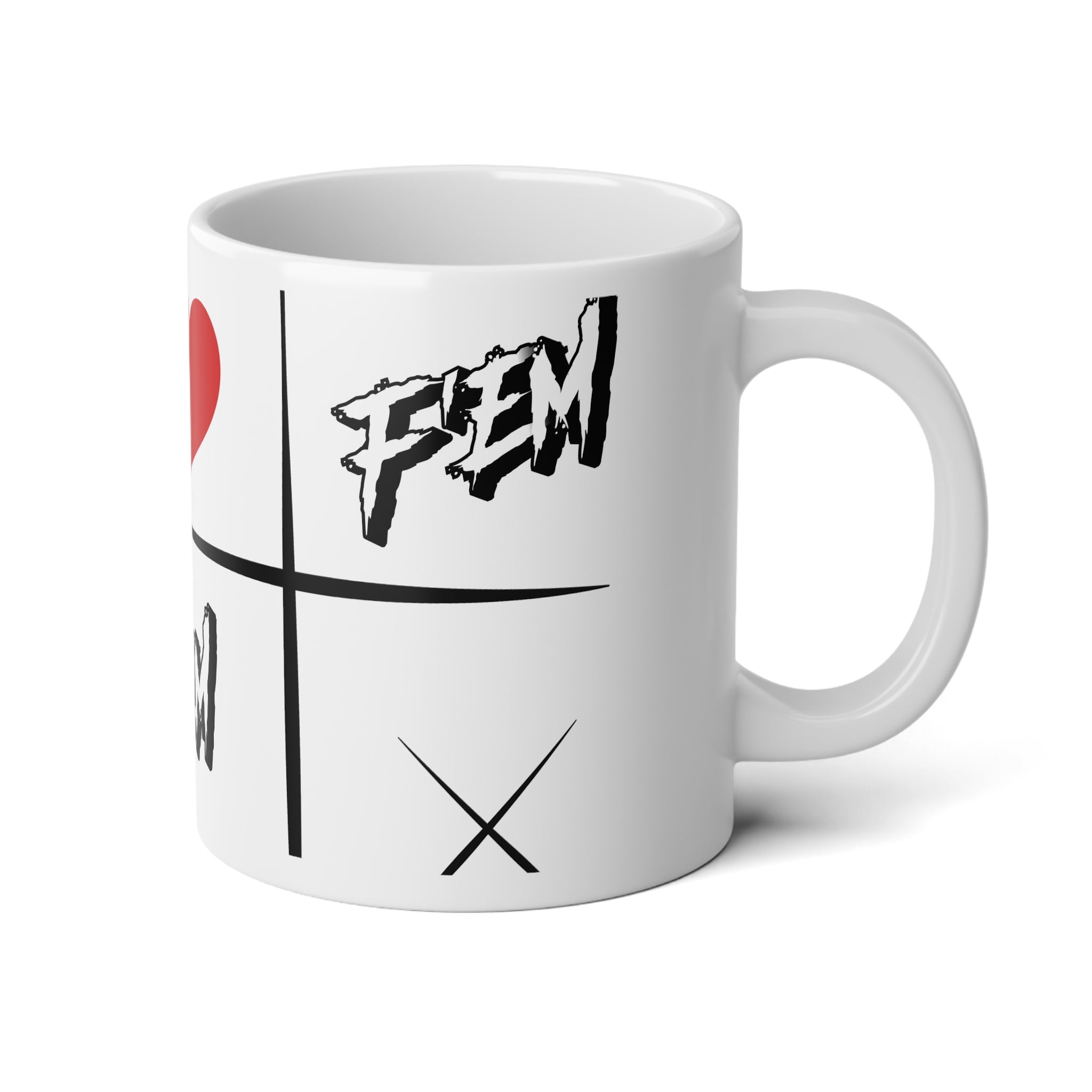 "Cutesy" the 20oz Jumbo Mug