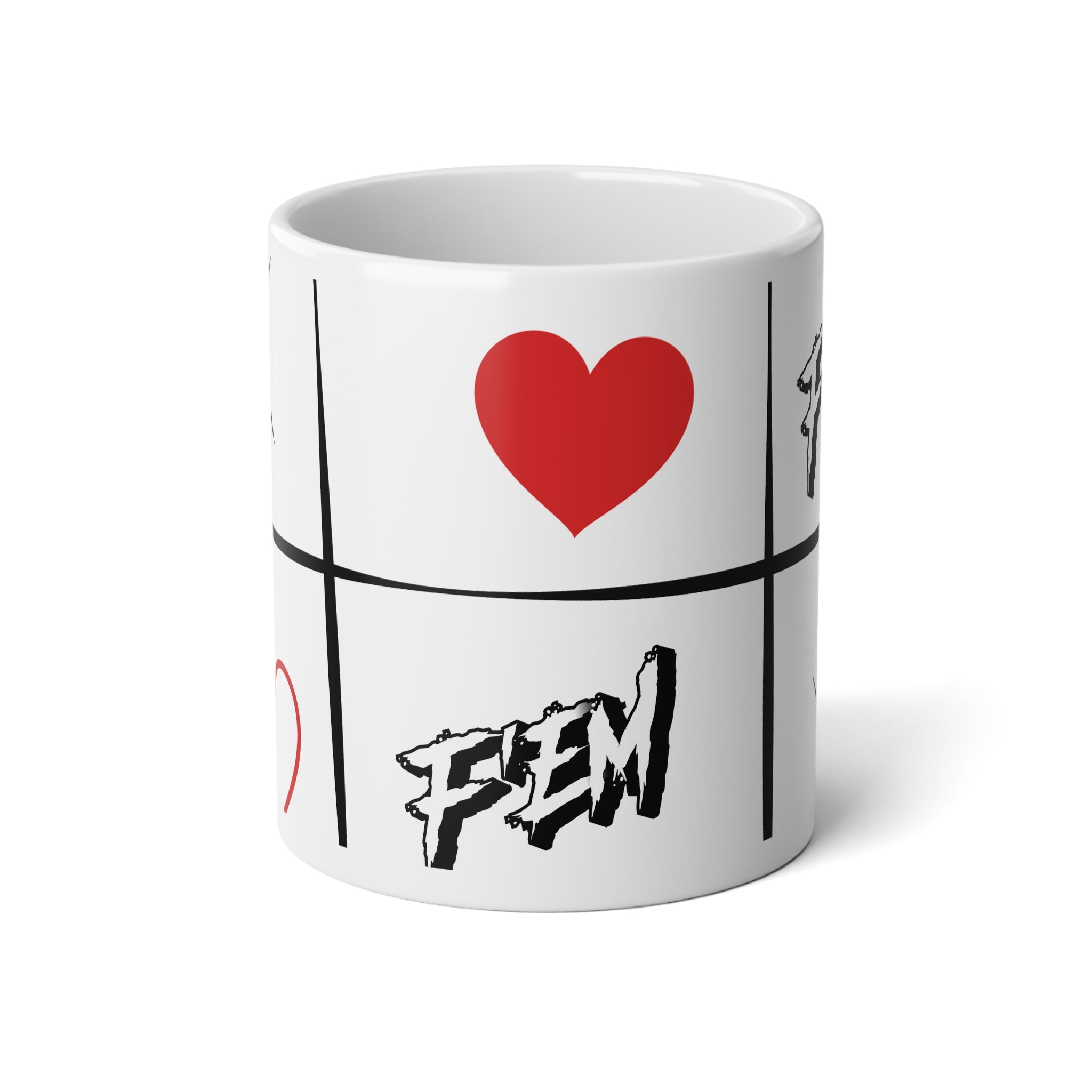 "Cutesy" the 20oz Jumbo Mug