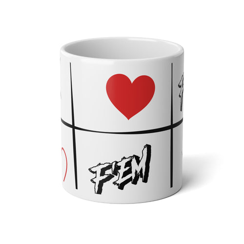 "Cutesy" the 20oz Jumbo Mug